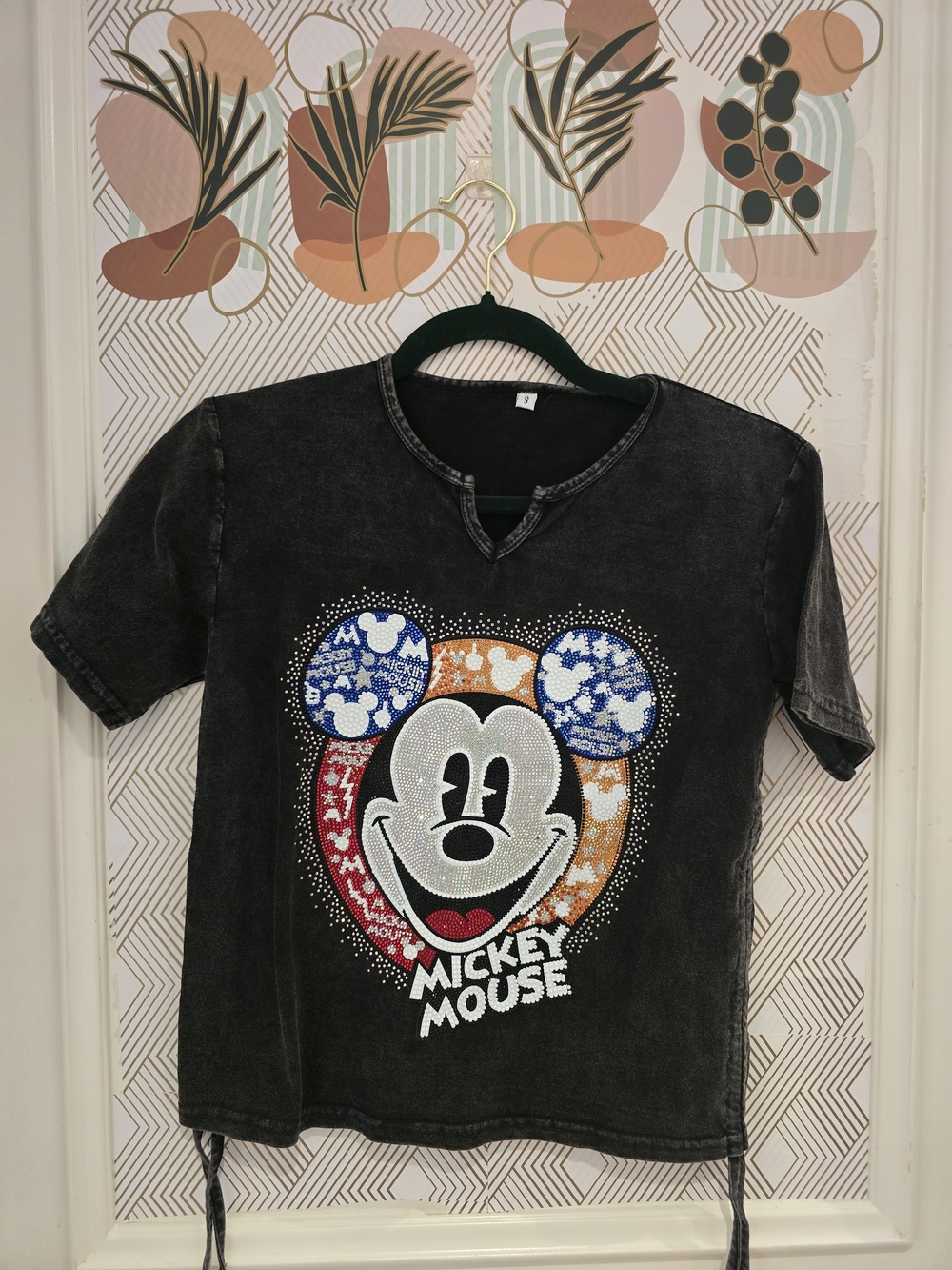 Mickey Mouse Black Graphic Tee
